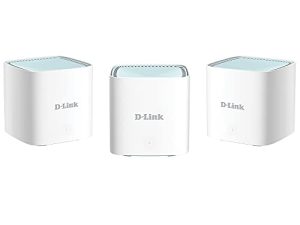 D-Link Eagle Pro AI Mesh WiFi 6 Router System (3-Pack) - Multi-Pack for Smart Wireless Internet Network