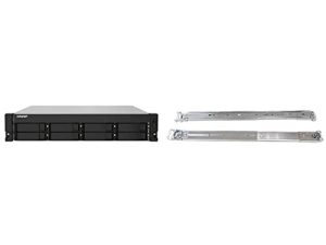 QNAP TS-832PXU-RP-4G 8 Bay High-Speed SMB Rackmount NAS with Two 10GbE and 2.5GbE Ports
