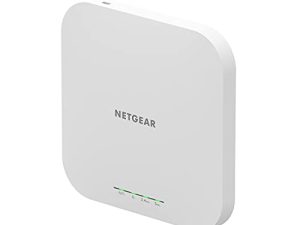NETGEAR Cloud Managed Wireless Access Point (WAX610) - WiFi 6 Dual-Band AX1800 Speed | Up to 200 Client Devices | 802.11ax | Insight Remote Management | PoE+ Powered or AC Adapter (not included)