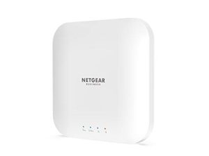 NETGEAR Wireless Access Point (WAX214PA) - WiFi 6 Dual-Band AX1800 Speed | 1 x 1G Ethernet PoE Port | Up to 128 Devices | 802.11ax | WPA3 Security | MU-MIMO | with Power Adapter