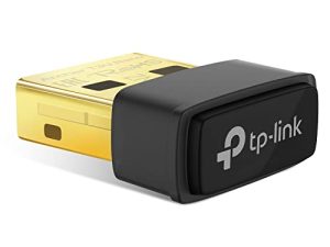 TP-Link Nano USB WiFi Adapter for PC(Archer T3U Nano)-AC1300 2.4G/5G Dual Band Wireless Network Adapter for Desktop PC