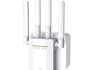 2022 WiFi Extender Signal Booster Long Range Coverage to 6800sq.ft and 38+ Devices