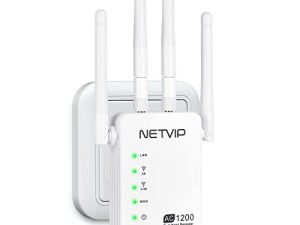 NETVIP AC 1200Mbps WiFi Extender