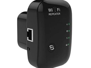 WiFi Extender WiFi Signal Amplifier WiFi Repeater 300mbps Covers Up to 1614 Sq.ft and Many Devices Home Internet Wireless Signal Booster Through The Wall Router Wall Plug Design