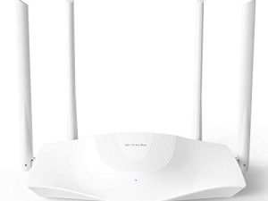 Tenda Wi-Fi 6 Router AX1800 Smart WiFi Router (RX3) -Dual Band Gigabit Wireless Internet Router，with MU-MIMO+OFDMA