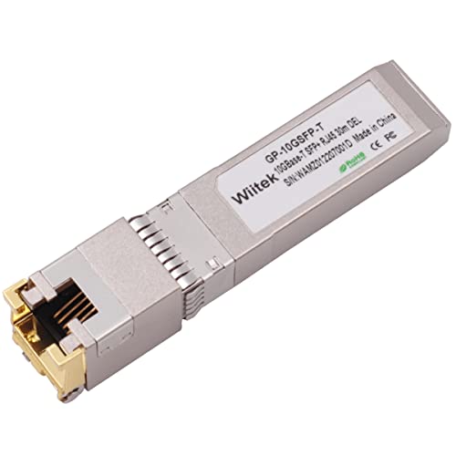 Wiitek SFP+ to RJ45 Copper Modules Wiitek SFP+ to RJ45 Copper Modules