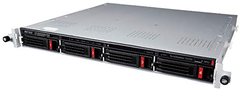 BUFFALO TeraStation 3420RN 4-Bay Rackmount NAS 16TB (4x4TB) with HDD NAS Hard Drives Included 2.5GBE / Computer Network Attached Storage / Private Cloud / NAS Storage / Network Storage / File Server BUFFALO TeraStation 3420RN 4-Bay Rackmount NAS 16TB (4x4TB) with HDD NAS Hard Drives Included 2.5GBE / Computer Network Attached Storage / Private Cloud / NAS Storage / Network Storage / File Server