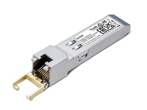 TP-Link TL-SM5310-T | 10GBase-T RJ45 SFP+ Module | 10G Copper SFP+ Transceiver | SFP+ to Ethernet | Plug and Play | Hot Pluggable | Up to 30m distance| | Durable Metal Casing | Versatile Compatibility
