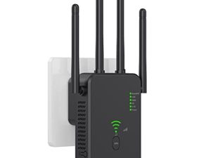 WiFi Range Extender Signal Booster Covers Up to 2640 Sq.ft and 25 Devices