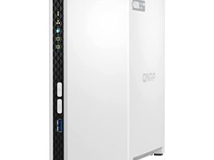QNAP TS-233-US 2 Bay Affordable Desktop NAS with ARM Cortex-A55 Quad-core Processor and 2 GB DDR4 RAM (Diskless)
