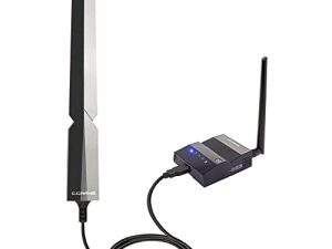 CC Vector Long Range WiFi Receiver System – Repeats to All WiFi Devices at a Distant Location. Boost Coverage to Garage