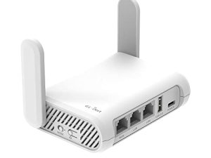 GL.iNet GL-SFT1200 (Opal) Secure Travel WiFi Router – AC1200 Dual Band Gigabit Ethernet Wireless Internet Router | IPv6 | USB 2.0 | MU-MIMO | DDR3 |128MB Ram | Repeater Bridge | Access Point Mode