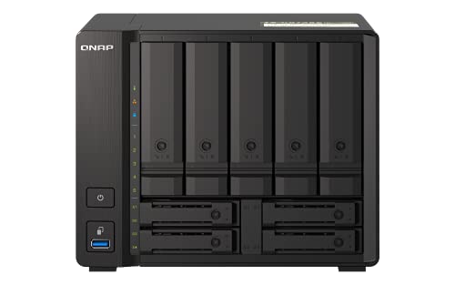 QNAP TS-h973AX-32G 9-Bay QuTS Hero NAS with 10GbE/2.5GbE Connectivity QNAP TS-h973AX-32G 9-Bay QuTS Hero NAS with 10GbE/2.5GbE Connectivity