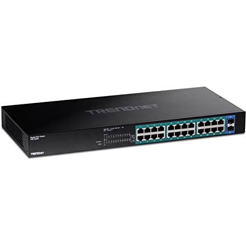 TRENDnet 26-Port Gigabit PoE+ Switch TRENDnet 26-Port Gigabit PoE+ Switch