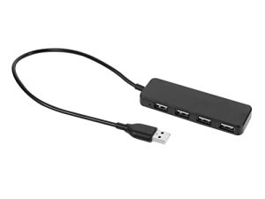 KOMBIUDA 1pc 4 Periphe Splitter Data Computers Devices Laptop Cable Adapter Extension High Multi USB Switch Speeds Sharing for Expansion Expander Hub Multifunction Selector Port