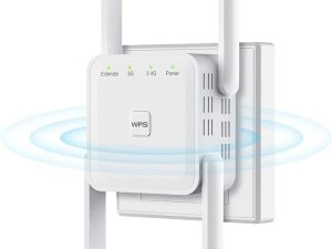 WiFi Extender WiFi Booster Covers up to 5000 Sq.ft and 35 Devices