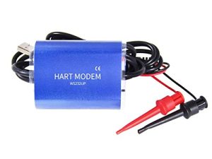 USB Hart Modem USB to Hart Protocol Modem Hart Transmitter for All Hart Protocol Device Adapt to Windows XP/7/8/10 with Built-in Loop Resistor (WS232UP)