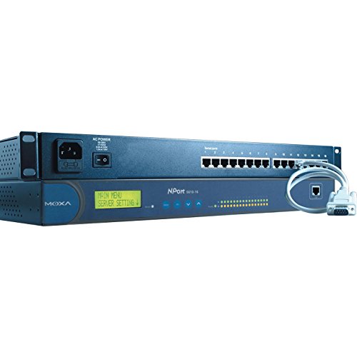 MOXA NPort 5610-16-48V 16-Port Serial Device Server MOXA NPort 5610-16-48V 16-Port Serial Device Server