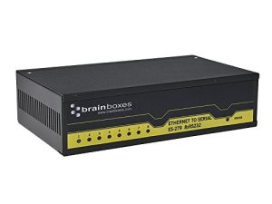 Brainboxes Device Server - 8 Ports - 10Mb LAN
