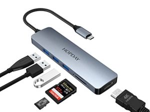 HOPDAY 6 in 1 USB C Adapter