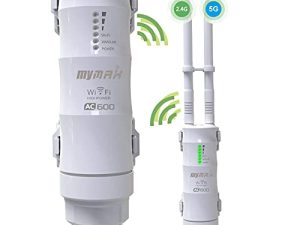 AC600 Long Range Outdoor WiFi Extender Weatherproof with Ethernet Port