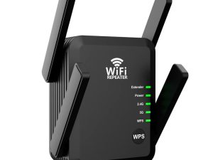 WiFi Extender Signal Booster Long Range Coverage to 8000sq.ft and 45+ Devices