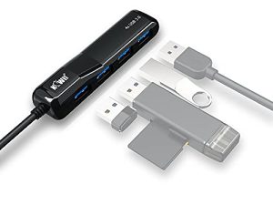 KIWIFOTOS 4 Ports USB 3.0 Hub