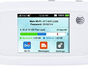 ZTE Velocity | Mobile Wifi Hotspot 4G LTE Router MF923 | Up to 150Mbps Download Speed | WiFi Connect Up to 10 Devices | Create A WLAN Anywhere | GSM Unlocked - White
