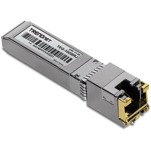 TRENDnet 10G RJ-45 Copper SFP+ Module TRENDnet 10G RJ-45 Copper SFP+ Module
