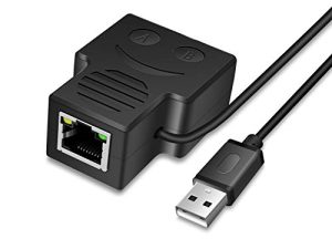 CERRXIAN RJ45 Network Splitter Adapter