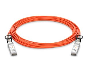 6COMGIGA 10G SFP+ AOC Cable 10GBASE Active Optical SFP Cable Compatible with Cisco SFP-10G-AOC5M