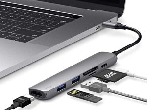 elago 6 in 1 Card Reader for MacBook Pro and Other USB Type-C Devices [4K HDMI