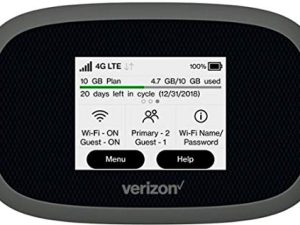 Verizon Wireless Jetpack 8800L 4G LTE Advanced Mobile Hotspot (No Sim Card Included) (Renewed)