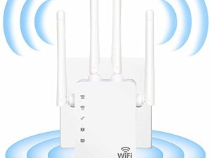 GOFOIT [2022 Upgraded] WiFi Extenders Signal Booster for Home