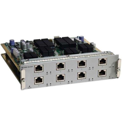 Cisco Ws. X4908. 10G. Rj45 Line Card . 8 X 10Gbase. T Lan "Product Type: Routing/Switching Devices/Modules" Cisco Ws. X4908. 10G. Rj45 Line Card . 8 X 10Gbase. T Lan "Product Type: Routing/Switching Devices/Modules"