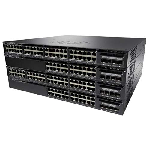 Cisco WS-C3650-48FS-E 48 Port Full PoE 4x1G IP Networking Device Cisco WS-C3650-48FS-E 48 Port Full PoE 4x1G IP Networking Device