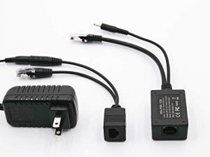 PoE Texas | Passive PoE to 12 Volt Power Over Ethernet Extension Compatible with Foscam or Other 12 Volt Cameras and Devices - Up to 328 ft [POE-12V10W-KIT]