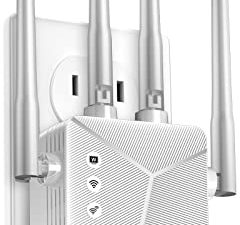 WiFi Extender - 2022 Wireless Signal Range Booster up to 7000 sq.ft for Home