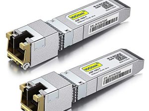 10GBase-T SFP+ Transceivers